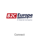 B2C Europe logo. Button that reads, Connect