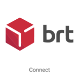 B R T logo. Button that reads, Connect.