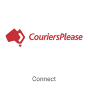 A list of available carriers is listed with CouriersPlus highlighted.