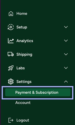 Shows ShipStation API Carrier billing selected under the Account section