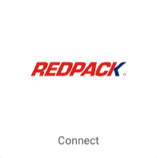 Red Pack logo on square tile button that reads, "Connect".